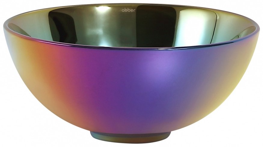 Раковина Abber Bequem AC2106Regen накладная круглая 32 см, фаянс купить,NaN