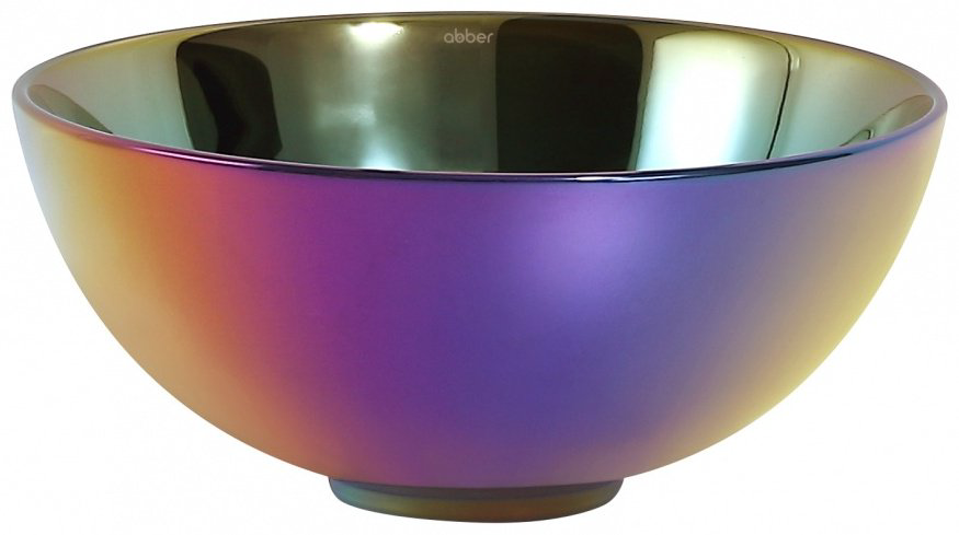 Раковина Abber Bequem AC2106Regen накладная круглая 32 см, фаянс