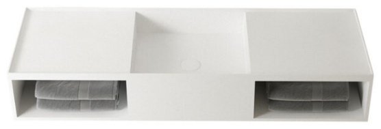 Раковина Vincea VWB-6S212MW подвесная прямоугольная 120, фарфор