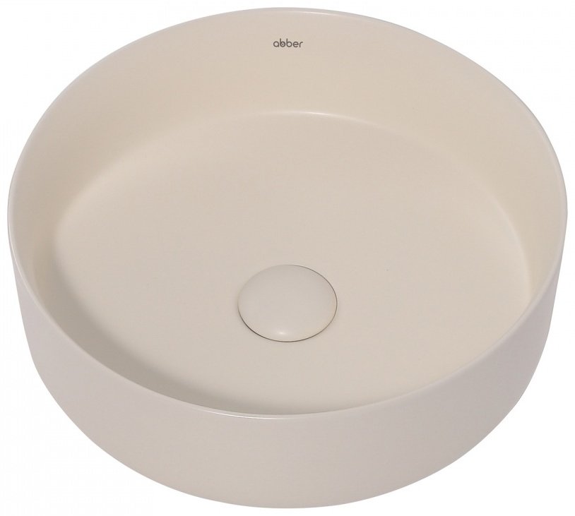 Раковина накладная 36 см Abber AC2108MBE