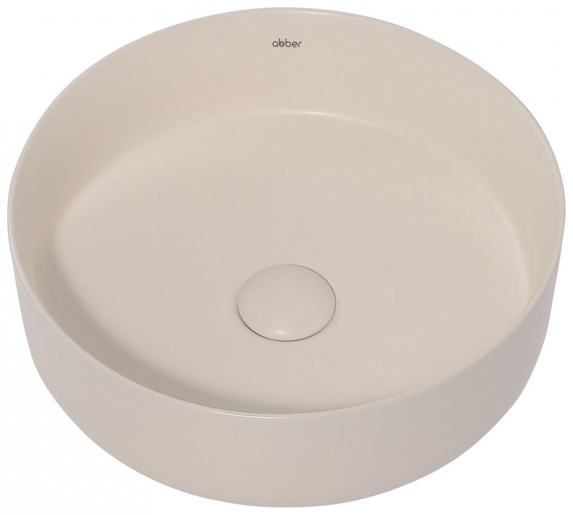 Раковина накладная 36 см Abber AC2108MBE