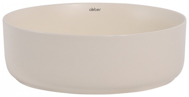Раковина накладная 36 см Abber AC2108MBE