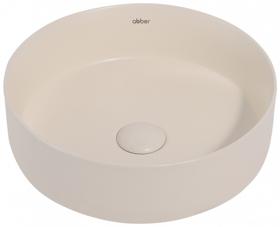 Раковина накладная 36 см Abber AC2108MBE