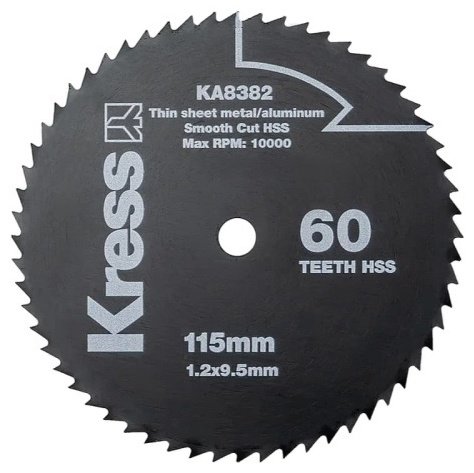 Kress KA8382 115x9.5 мм, 60Т