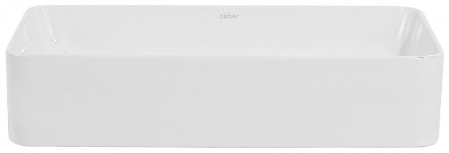 Раковина Abber Rechteck AC2207 накладная прямоугольная 34.5, фаянс