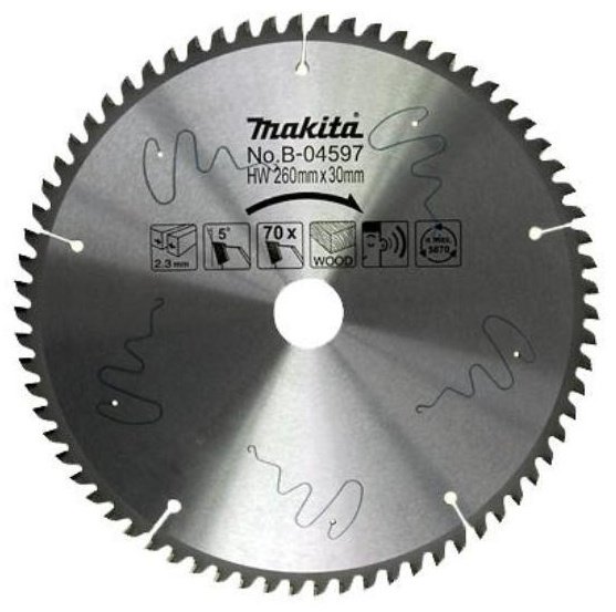 Пильный диск по дереву Makita D-38956, 305x30 мм, 120Т