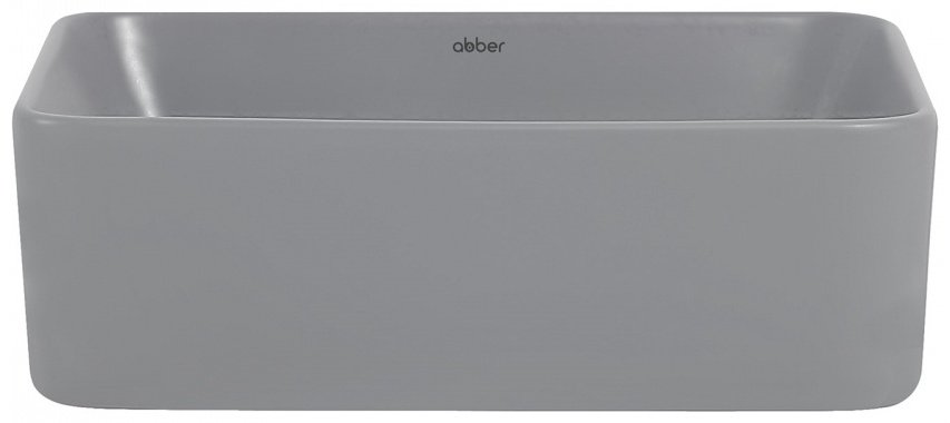 Раковина Abber Rechteck AC2213MG накладная прямоугольная 40.5 см, фаянс купить,0