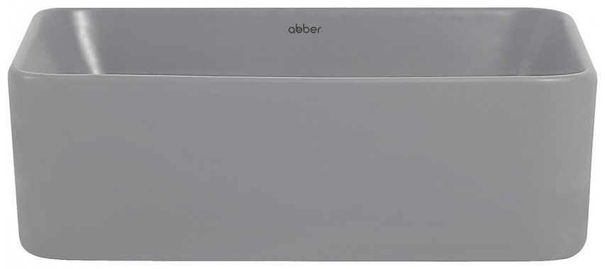 Раковина Abber Rechteck AC2213MG накладная прямоугольная 40.5 см, фаянс купить,59560