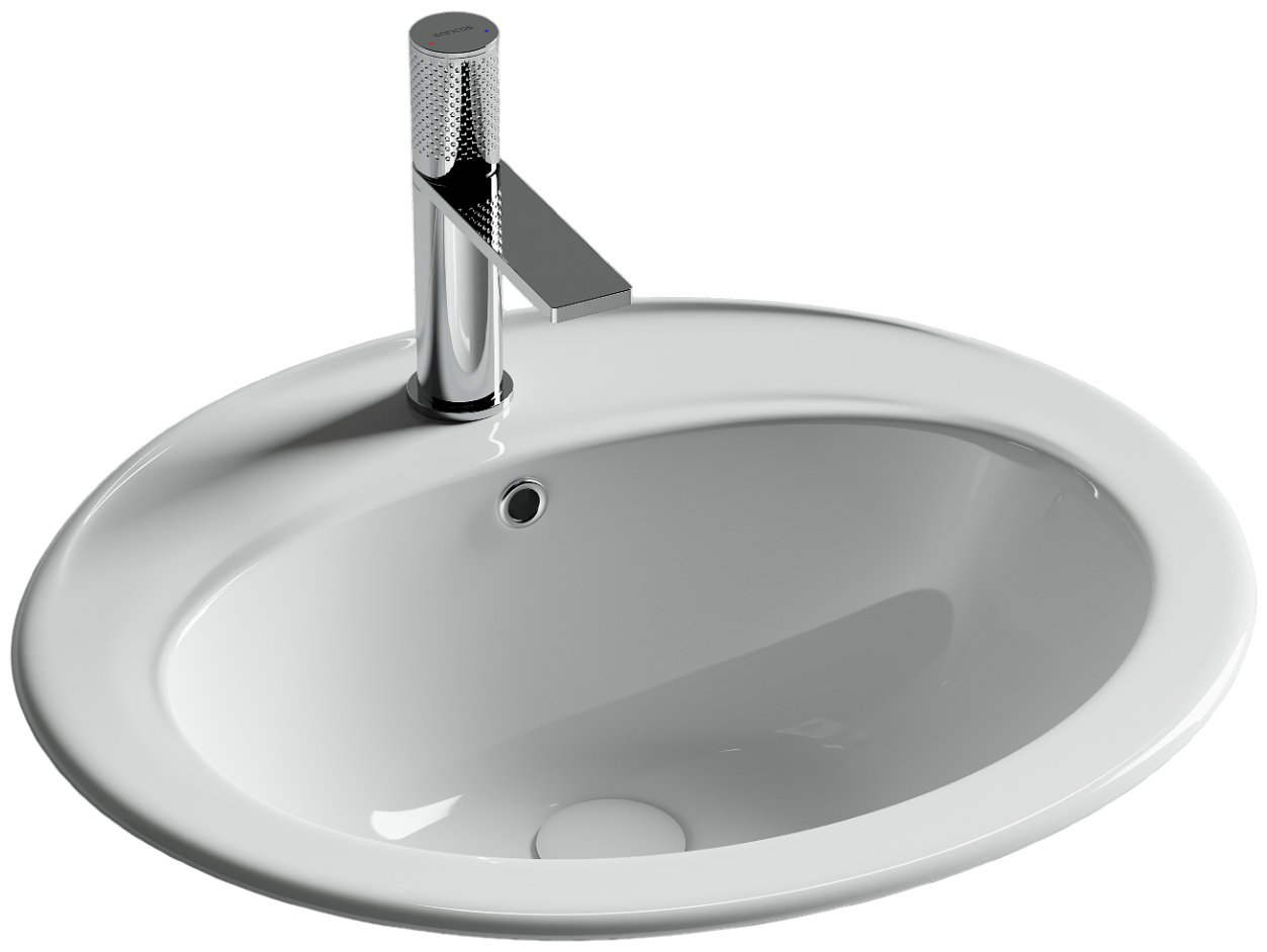Раковина Ceramicanova CN6079 накладная овальная 49.5, мрамор купить,NaN