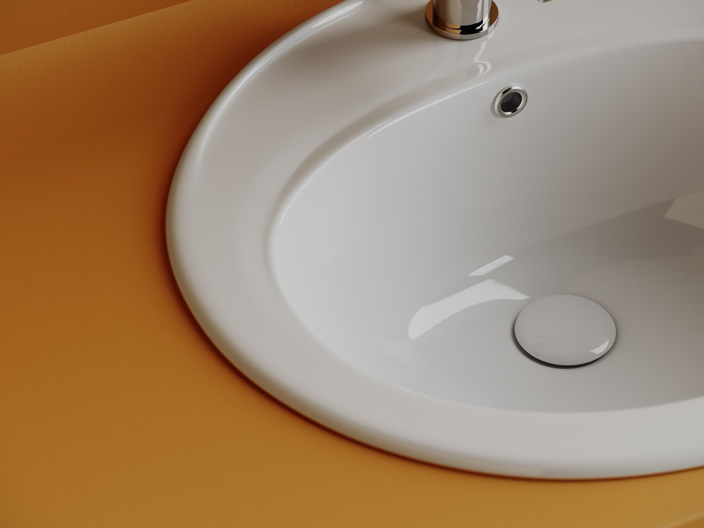 Раковина Ceramicanova CN6079 накладная овальная 49.5, мрамор купить,NaN