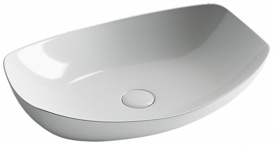 Раковина Ceramicanova Element CN5016 накладная овальная 56, санфарфор