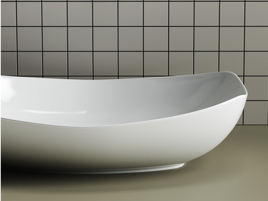 Раковина Ceramicanova Element CN5016 накладная овальная 56, санфарфор купить,140096