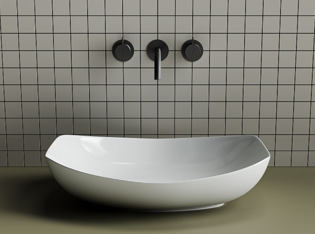 Раковина Ceramicanova Element CN5016 накладная овальная 56, санфарфор купить,140096