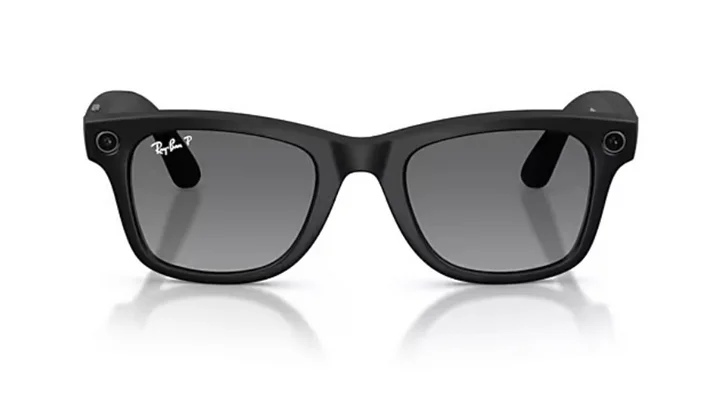 Смарт-очки Ray-Ban Meta Wayfarer, Gen 2, Polar Gradient Graphite, L (53-22) (RW4012 601ST3-53)