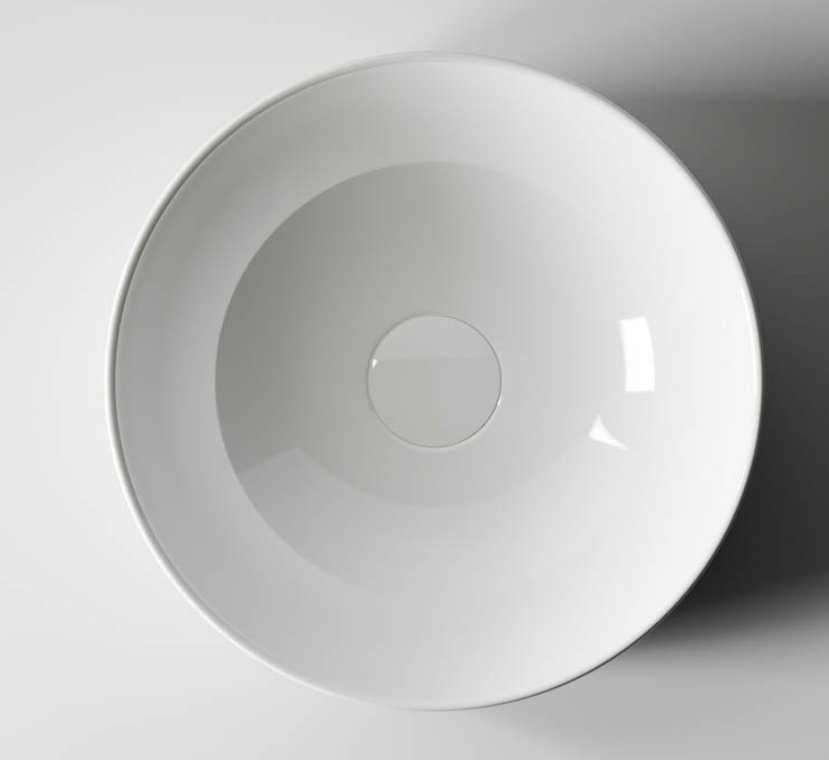 Раковина Ceramicanova CN6005 накладная круглая 35, санфарфор