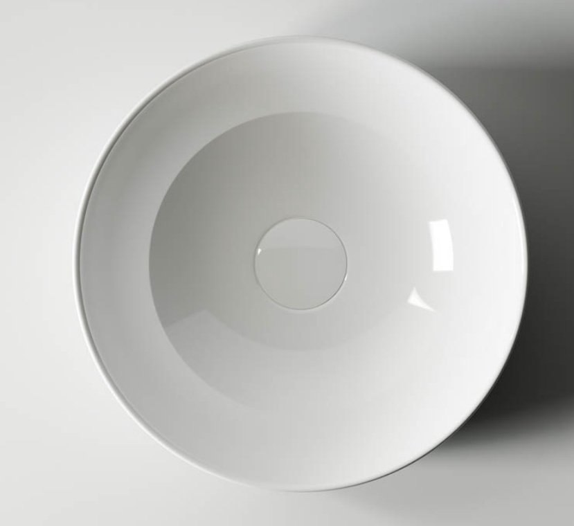 Раковина Ceramicanova CN6005 накладная круглая 35, санфарфор купить,NaN