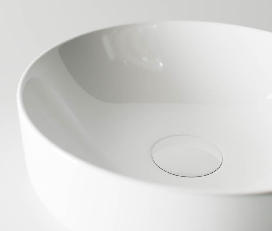 Раковина Ceramicanova CN6005 накладная круглая 35, санфарфор