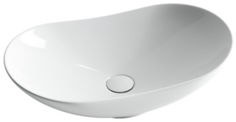 Раковина Ceramicanova CN6015 накладная овальная 62, санфарфор купить,NaN