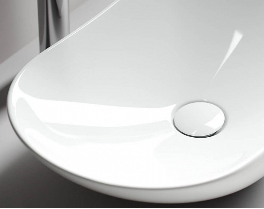Раковина Ceramicanova CN6015 накладная овальная 62, санфарфор купить,149552