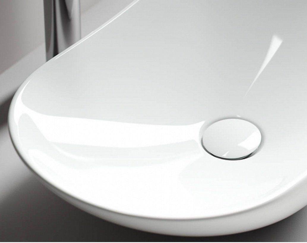 Раковина Ceramicanova CN6015 накладная овальная 62, санфарфор