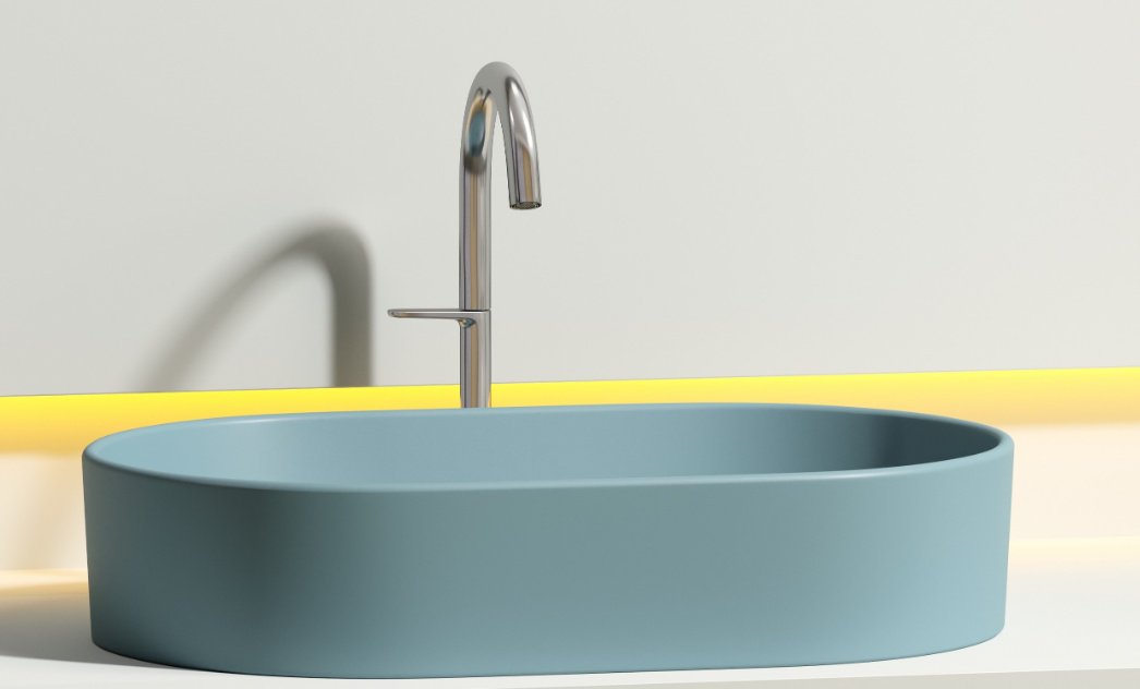 Раковина Ceramicanova CN6048MLG накладная овальная 60, санфарфор купить,0
