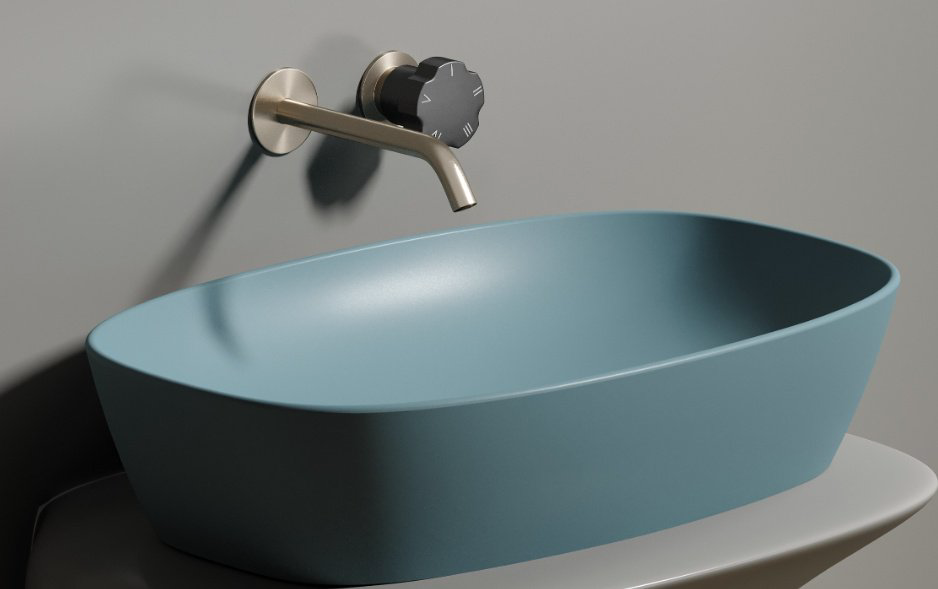Раковина Ceramicanova CN6049MLG накладная овальная 60, санфарфор купить,230900