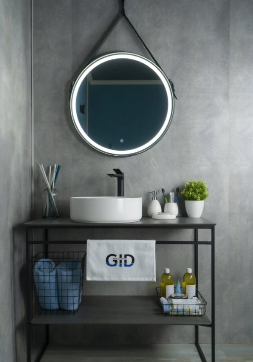 Раковина GID-ceramic N9424 накладная круглая 40, керамика купить,NaN