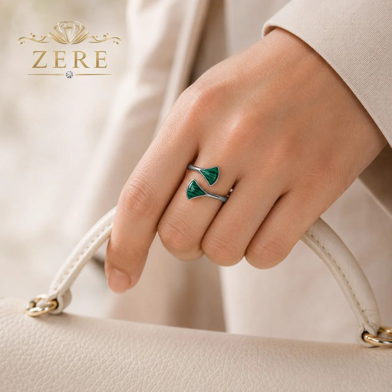 Кольцо Zere ZR310701 серебро 2.5гр  купить,18000