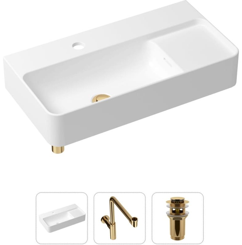 Раковина Lavinia Boho Bathroom Sink 21520536 накладная прямоугольная 31, санфарфор