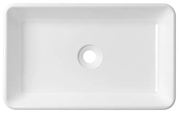 Раковина Lavinia Boho 21520808 накладная прямоугольная 34, фарфор