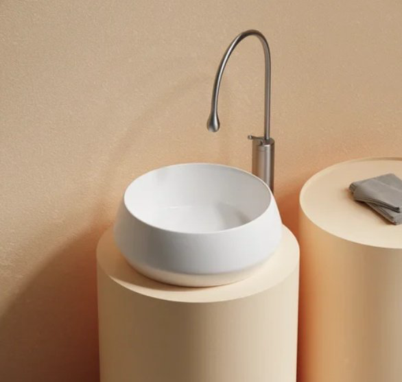 Раковина Ceramicanova CN12004 накладная круглая 40, санфарфор купить,NaN