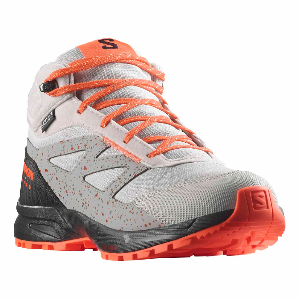 Ботинки Salomon Outway Mid Cswp L47187400 серый 32 купить,NaN