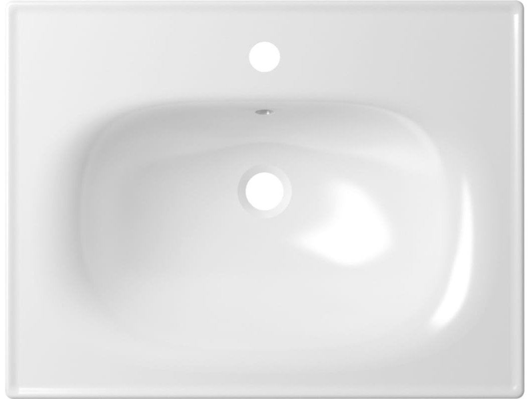 Раковина Lavinia Boho Bathroom Sink 21520438 врезная прямоугольная 46, фарфор купить,0