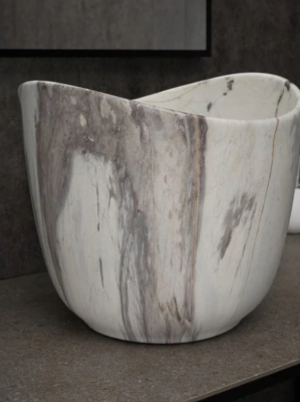 Раковина GID-ceramic Mnc9303 накладная нестандартная 36, керамика