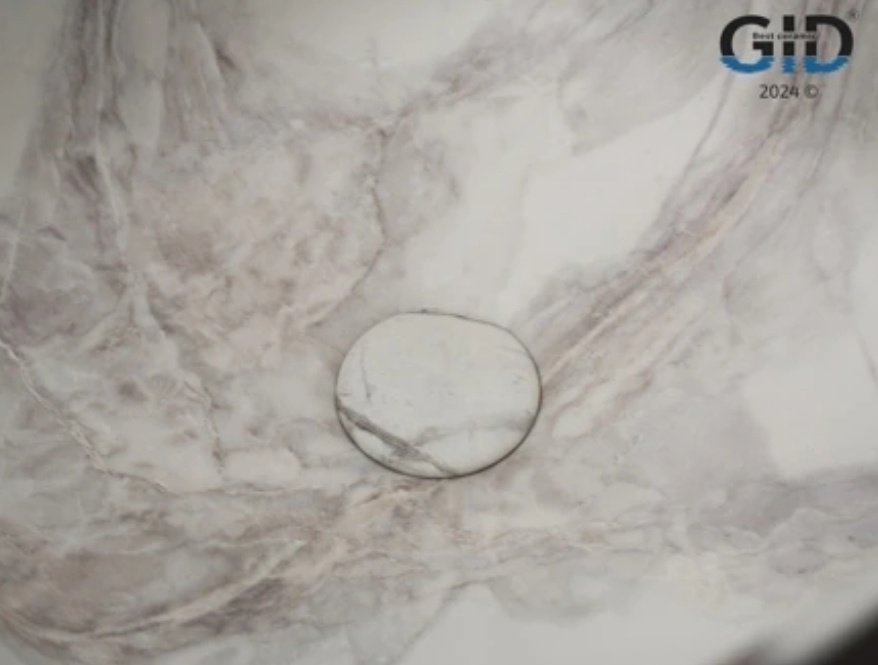 Раковина GID-ceramic Mnc9301 накладная квадратная 36, керамика