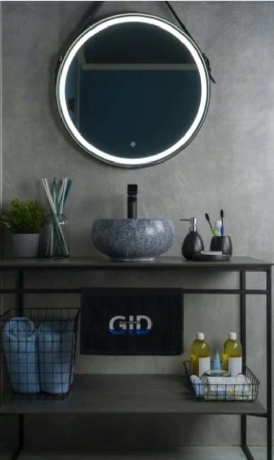 Раковина GID-ceramic Mnc481 накладная круглая 32, керамика купить,NaN