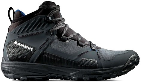 Ботинки мужские Mammut Saentis Pro WP 9.5 44 3030-04100-00721 Dark Steel Black