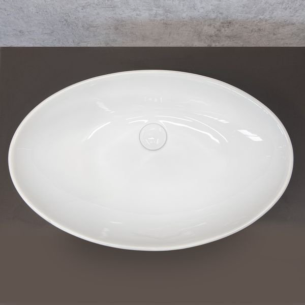 Раковина Comforty 7689 накладная овальная 38, санфарфор купить,68157