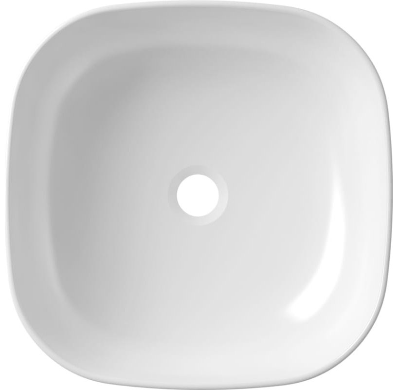 Раковина Lavinia Boho Bathroom Sink 21520218 накладная квадратная 40, санфарфор