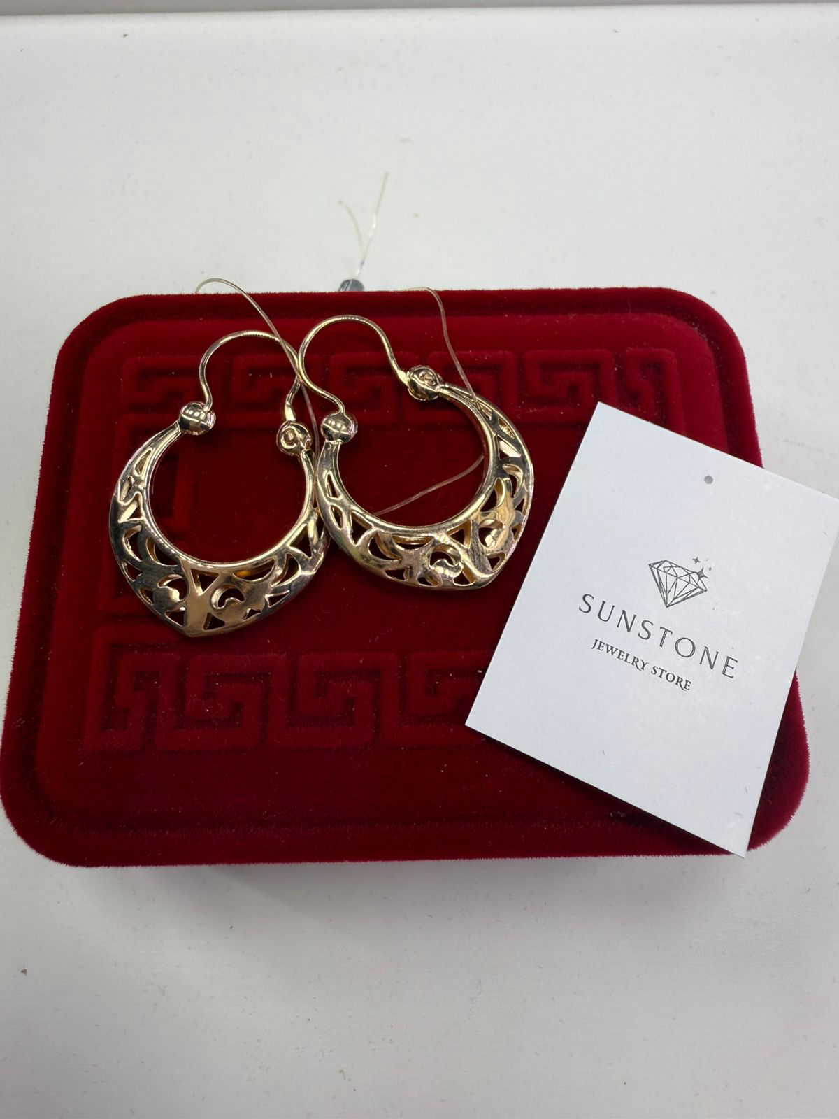 Серьги Sunstone S226 2.3гр золото 585 купить,180000