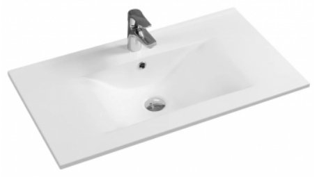 Раковина GID-ceramic NYJ807-90 врезная прямоугольная 91, керамика