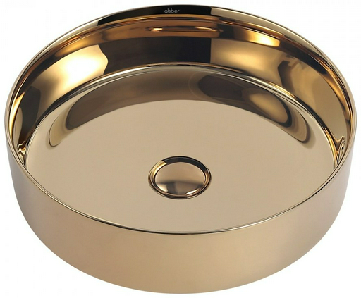 Раковина Abber Bequem AC2109GG накладная круглая 40 см, фаянс