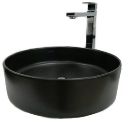 Раковина накладная 40 см CREO PU3100Matte