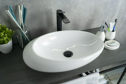 Раковина GID-ceramic N9050 накладная нестандартная 37, керамика
