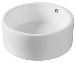 Раковина GID-ceramic N9130 накладная круглая 41.5, керамика