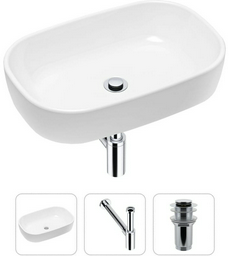 Раковина Lavinia Boho Bathroom Sink 21520005 накладная овальная 36, фарфор