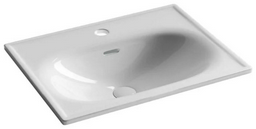 Раковина Ceramicanova Sabo CN13001 накладная прямоугольная 60, санфарфор
