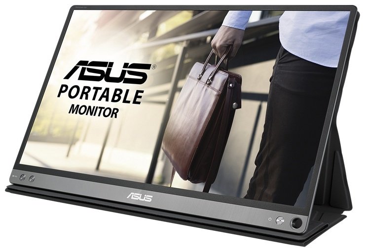 Монитор ASUS ZenScreen Go MB16AP серый - ForteMarket Монитор ASUS ZenScreen Go MB16AP серый купить,0