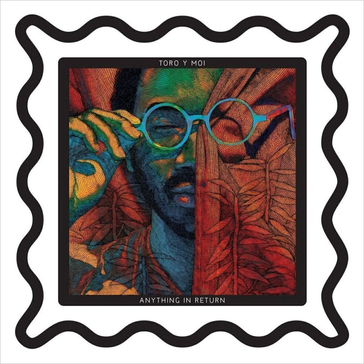 Пластинка Toro Y Moi Anything In Return (10th Anniversary Edition, Squiggly Black and White Picture Disc) 2LP купить,NaN