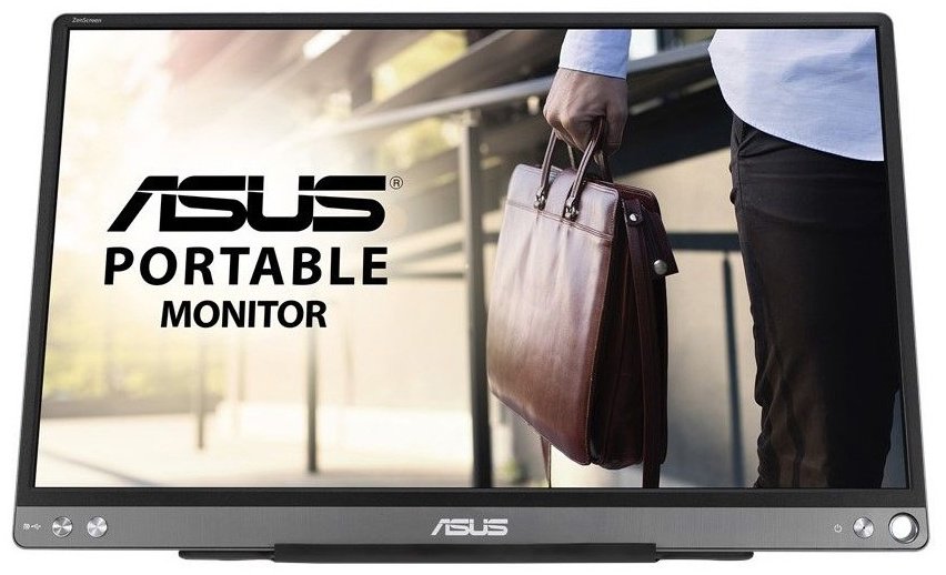 Монитор ASUS ZenScreen MB16ACE серый